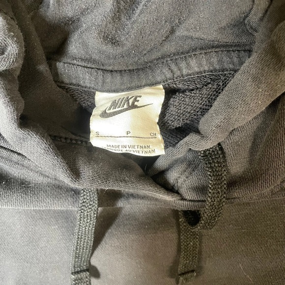 Nike Sportswear Club Fleece Pullover Hoodie Black Mens Small BV2654-010 - Picture 3 of 5